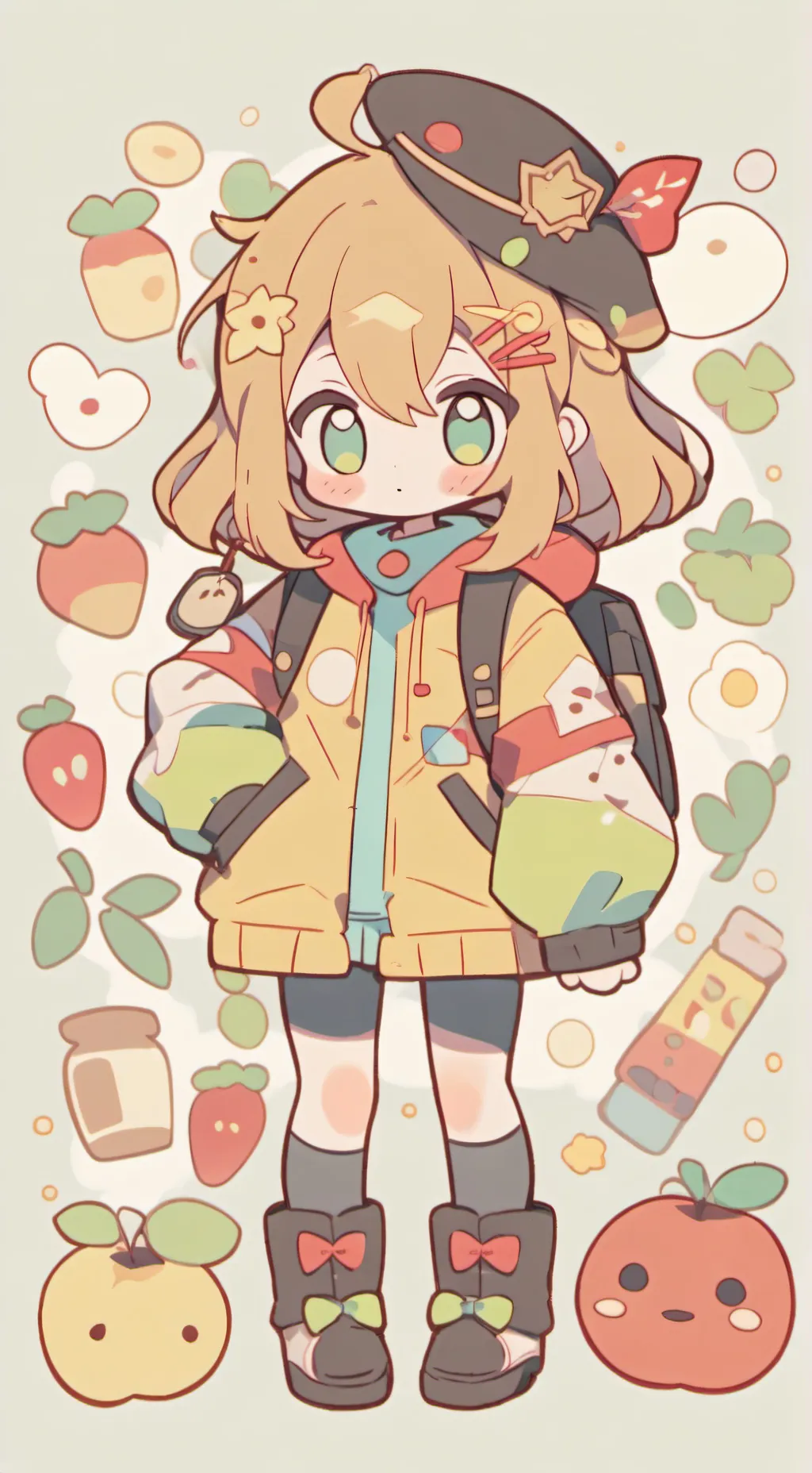 ai character: Dogs versus cat  background