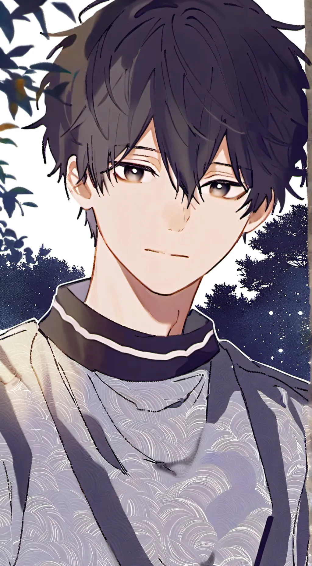 ai character: Zack  background