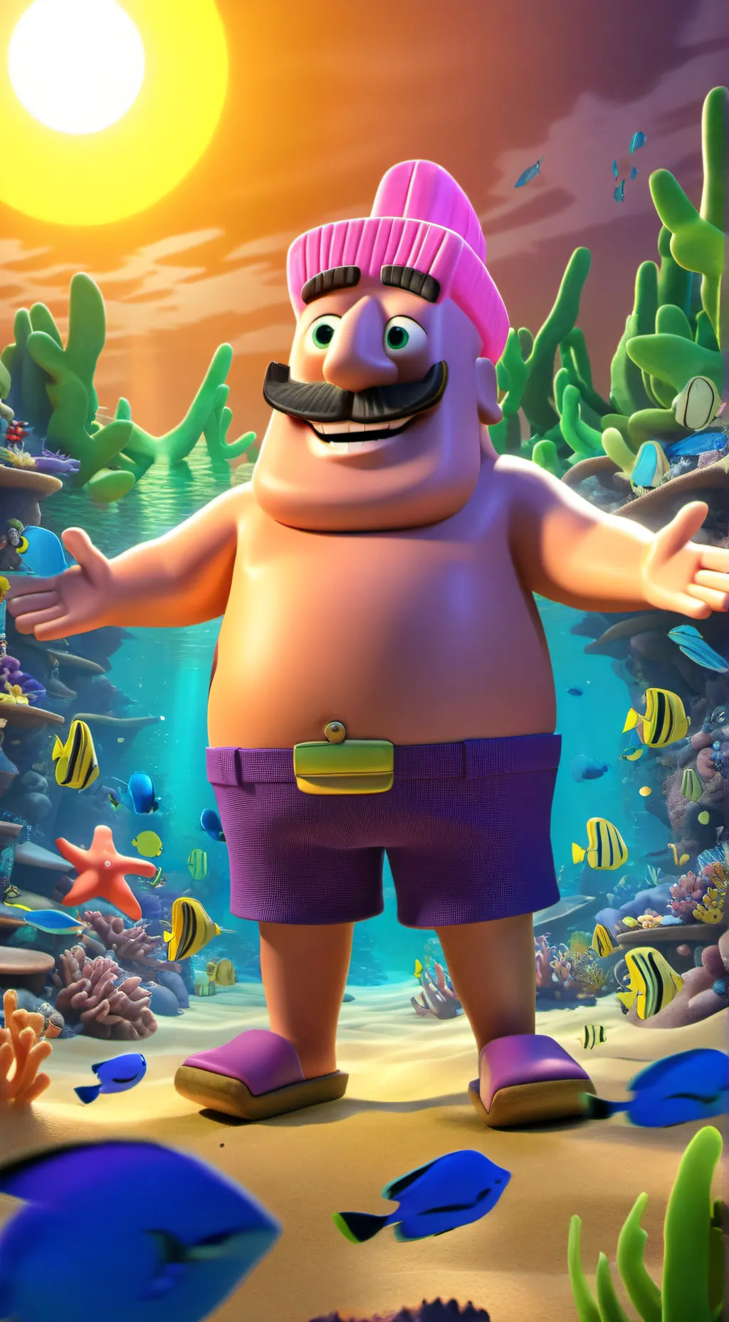 ai character: Patrik Srit background