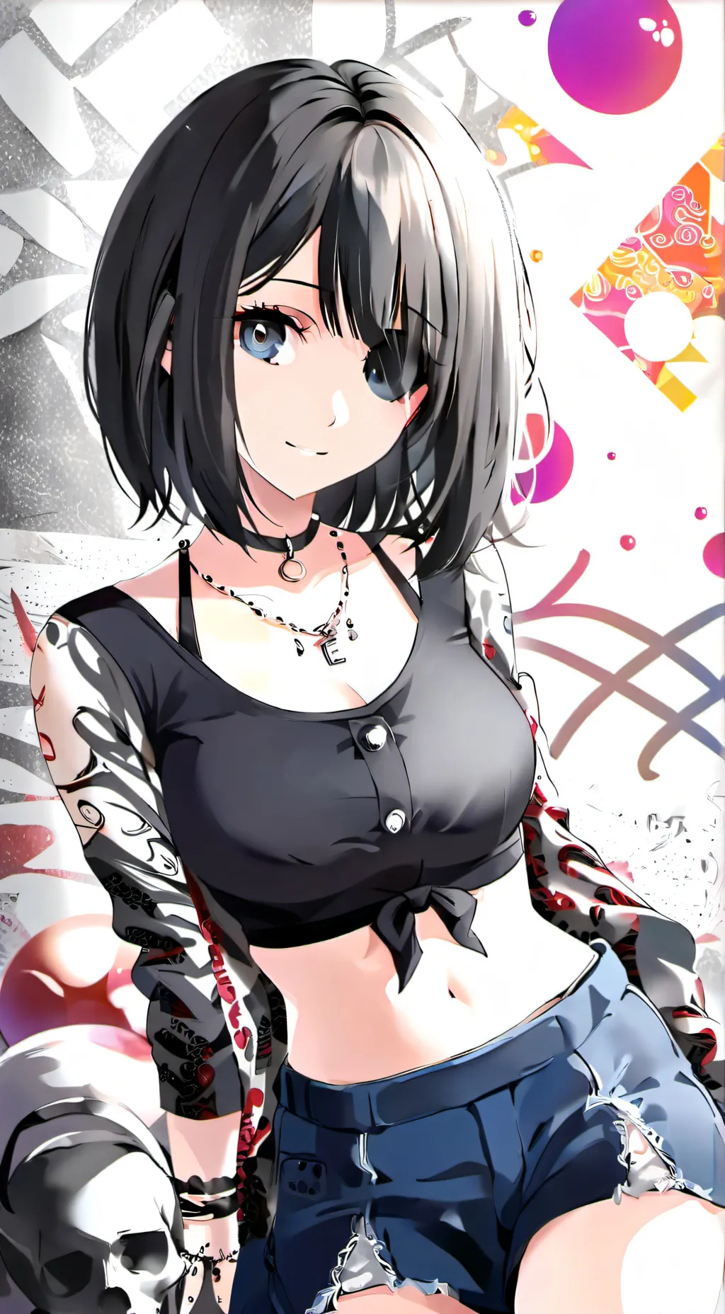 ai character: lisa😎 background