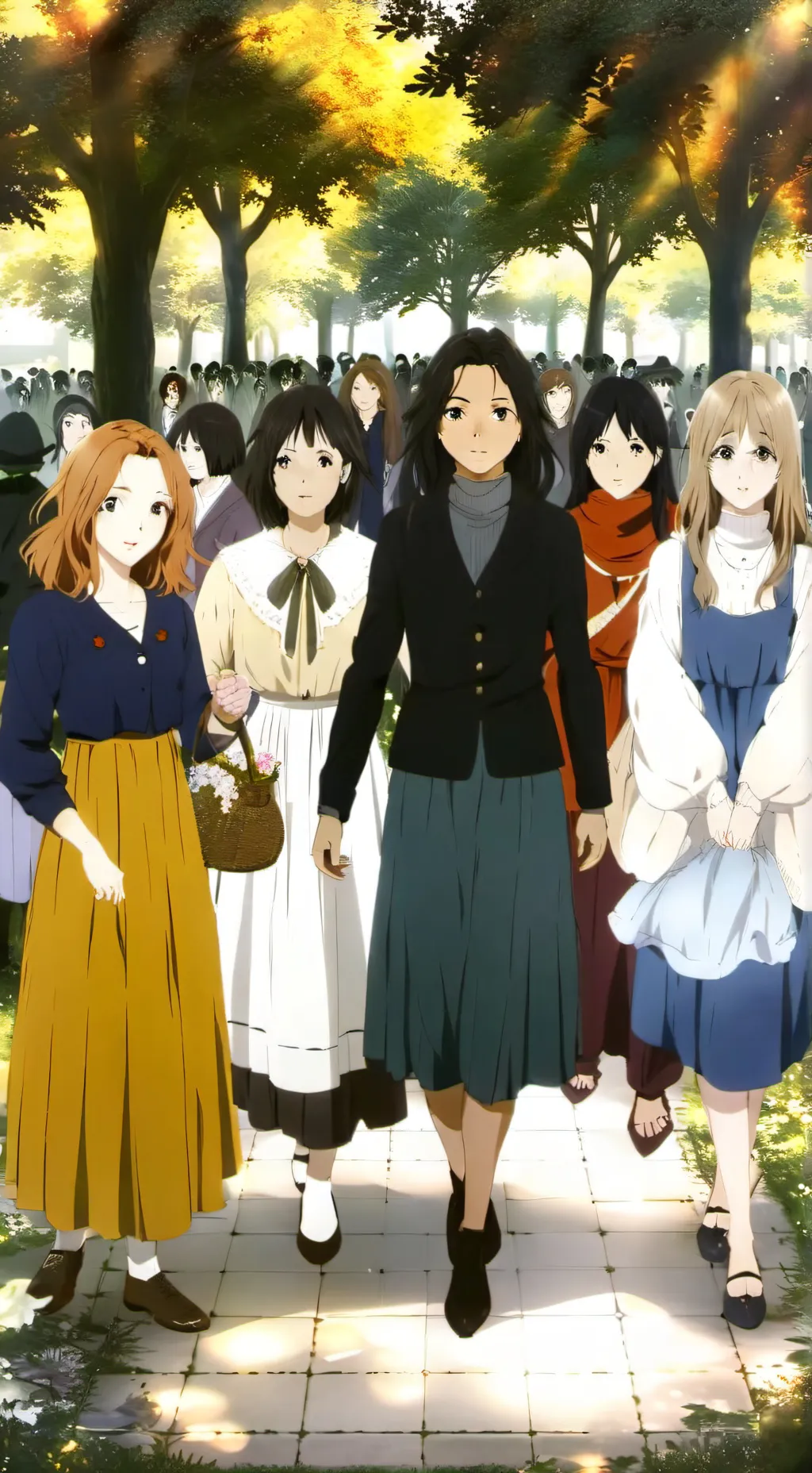 ai character: GirlsonlyWorld V1 background