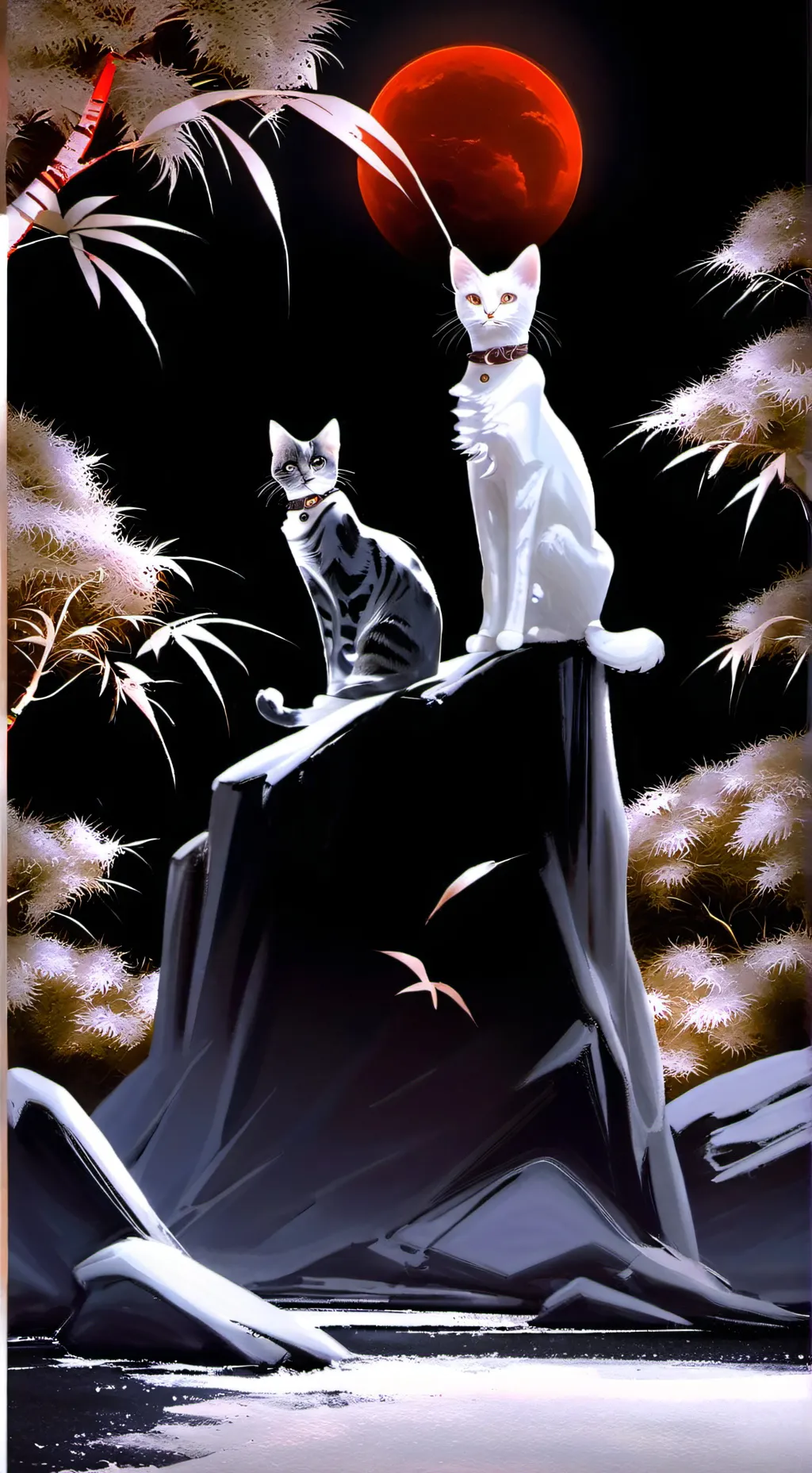 ai character: Thunderclan camp background