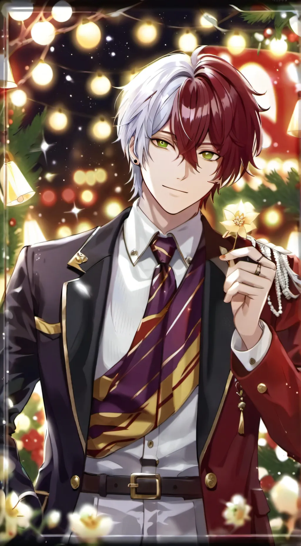 ai character: Todoroki twin background