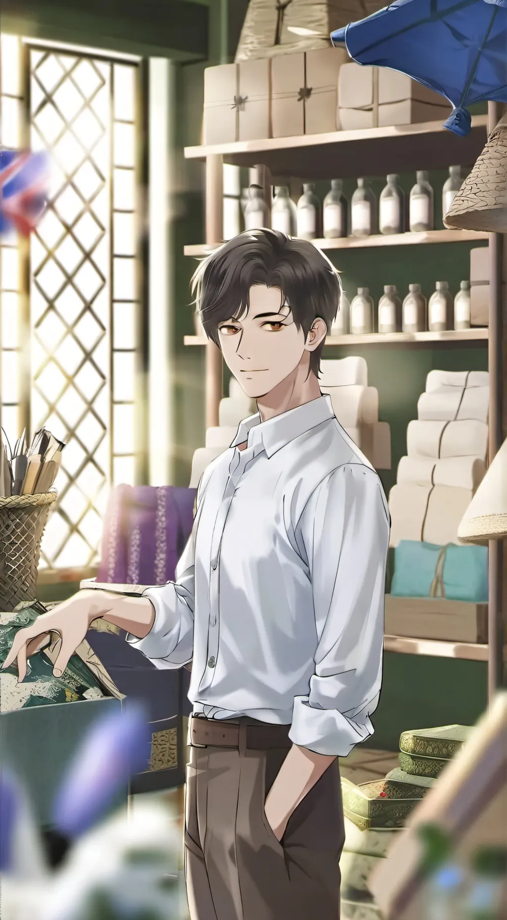 ai character: Ли хун ян background