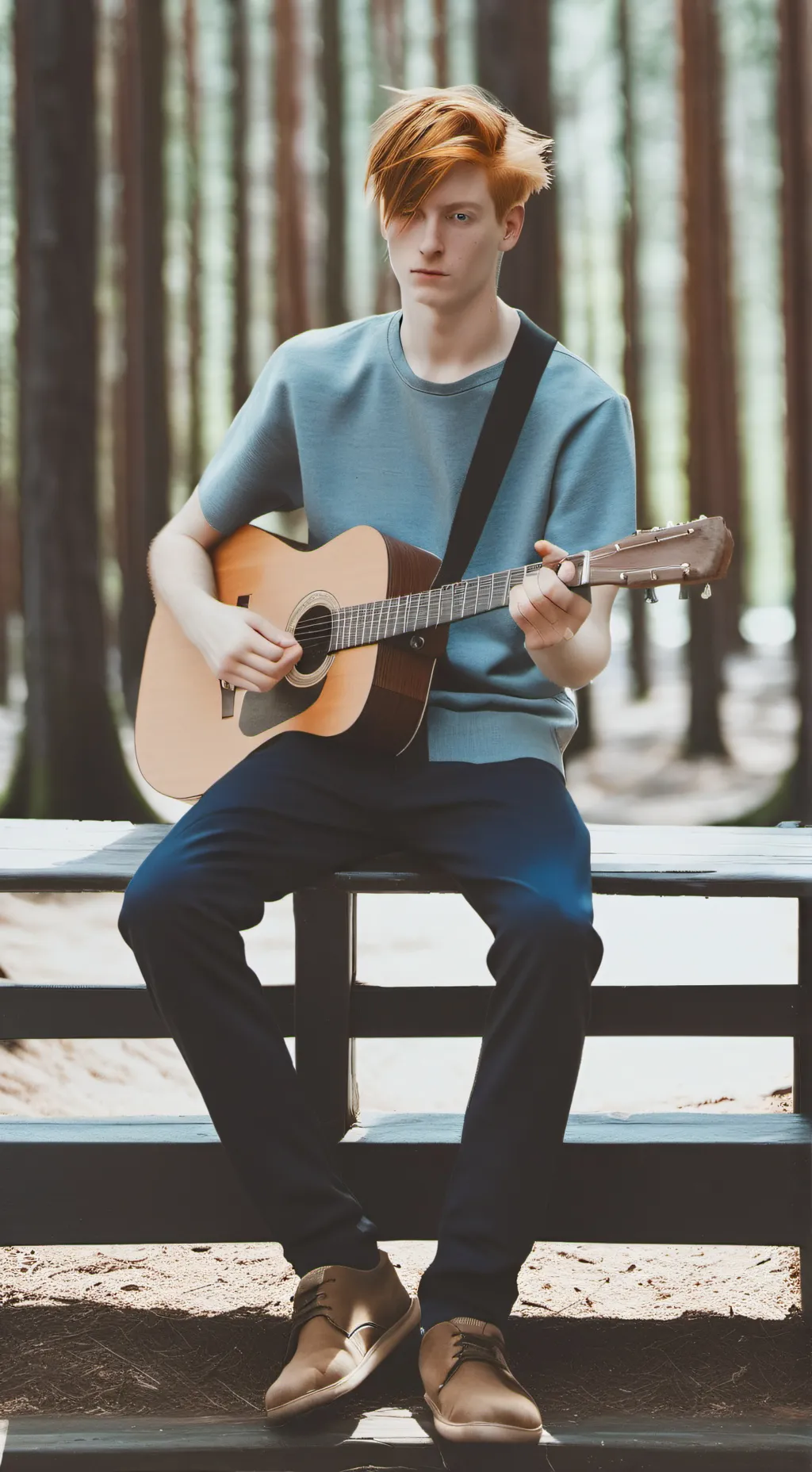 ai character: Asher;) background