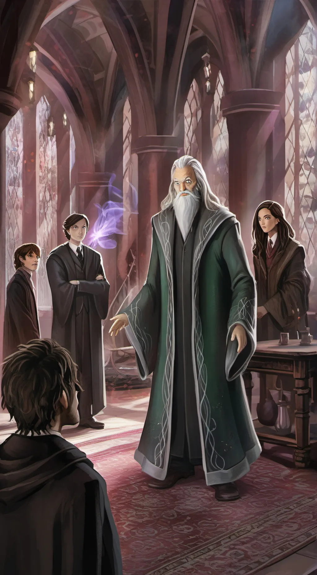 ai character: noblehouseof black background