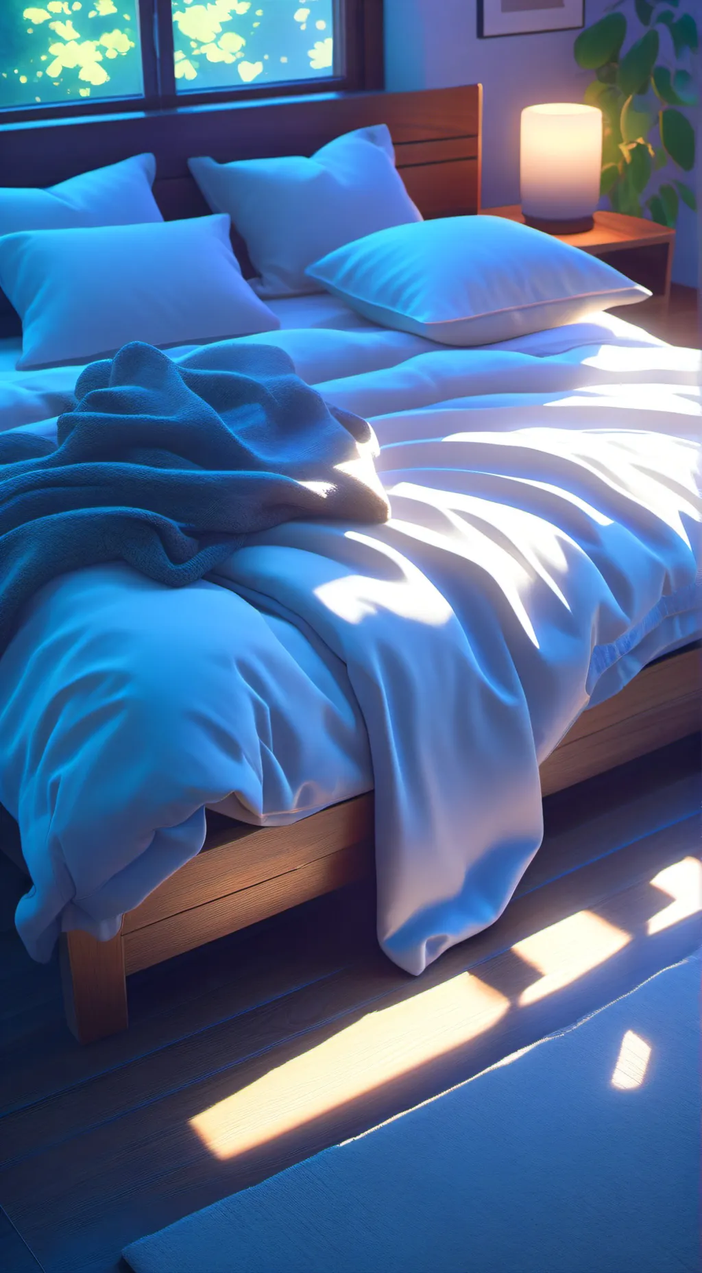 ai character: Sleepover!! background