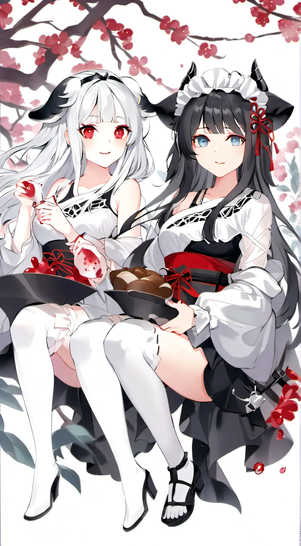 ai character: yuka y noa background