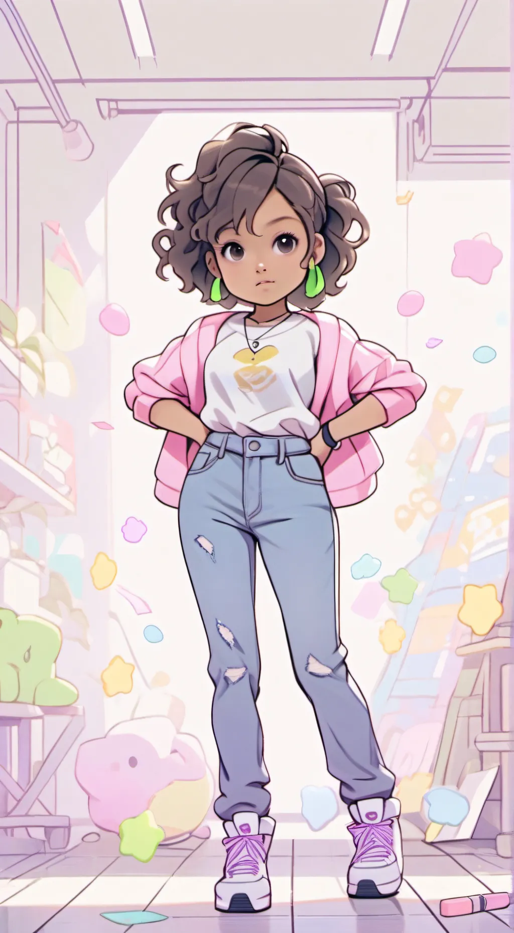 ai character: DEYLLLL background