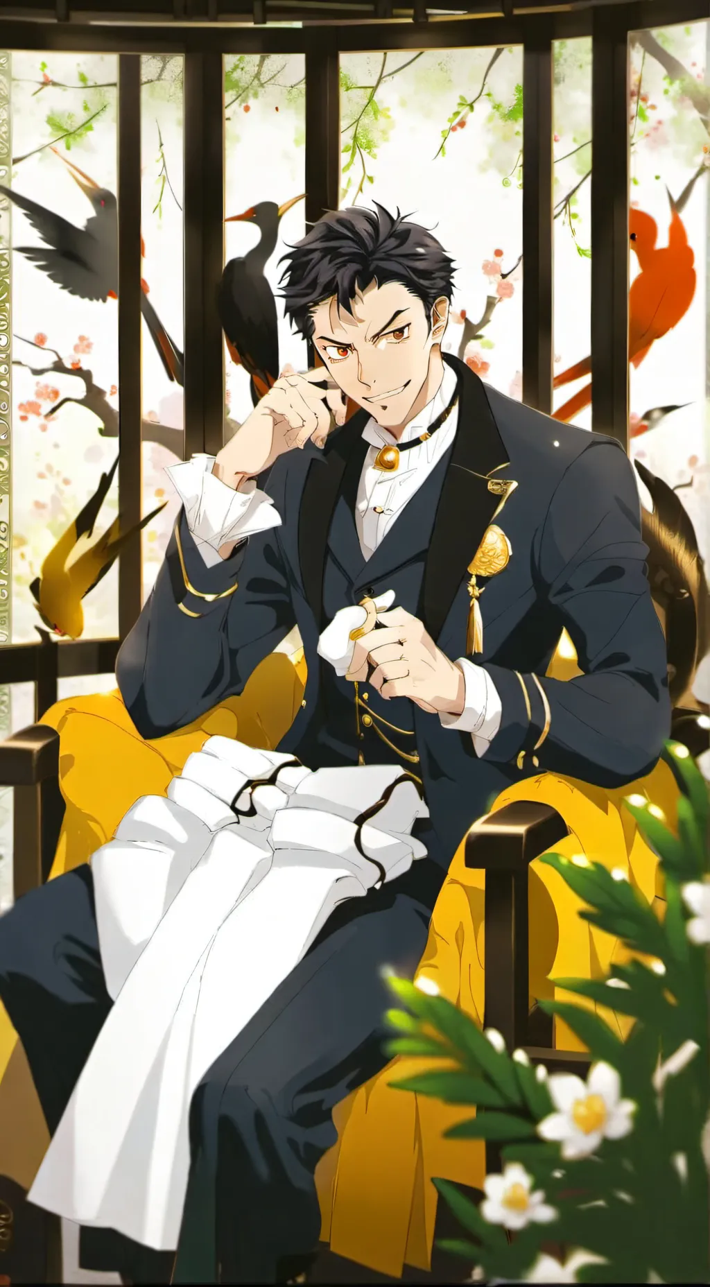 ai character: camión Qrobus+oc background