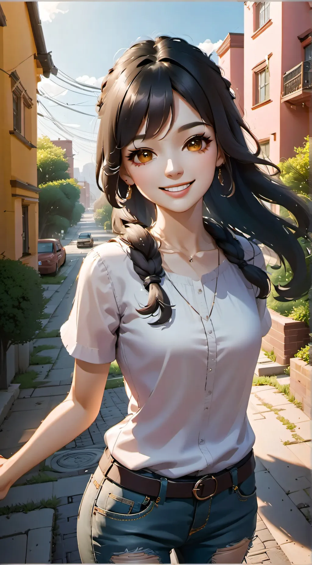 ai character: Victoria  background