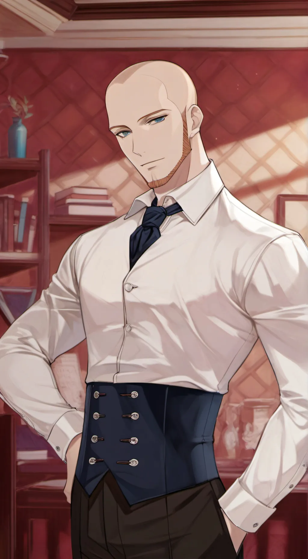 ai character: Mr. Trueman background