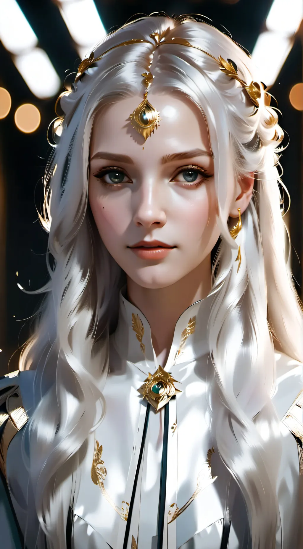 ai character: popular girl sara background