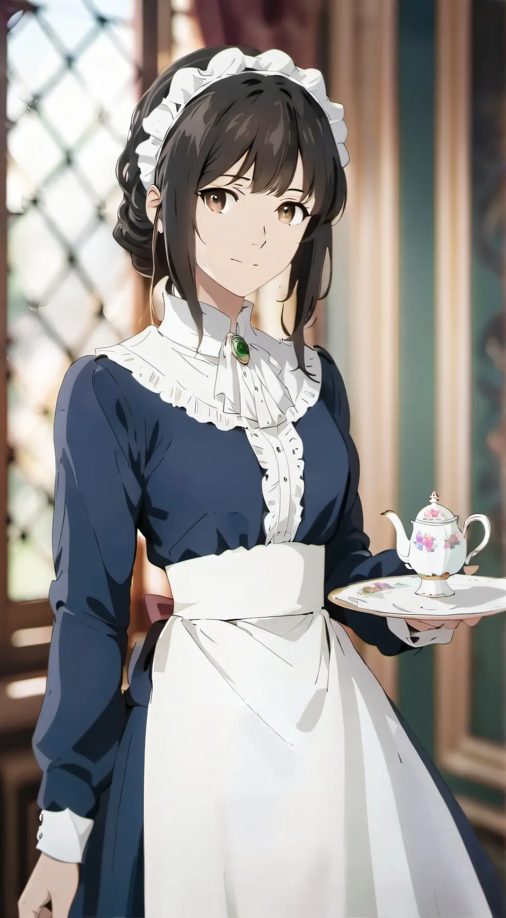 ai character: Makalya background