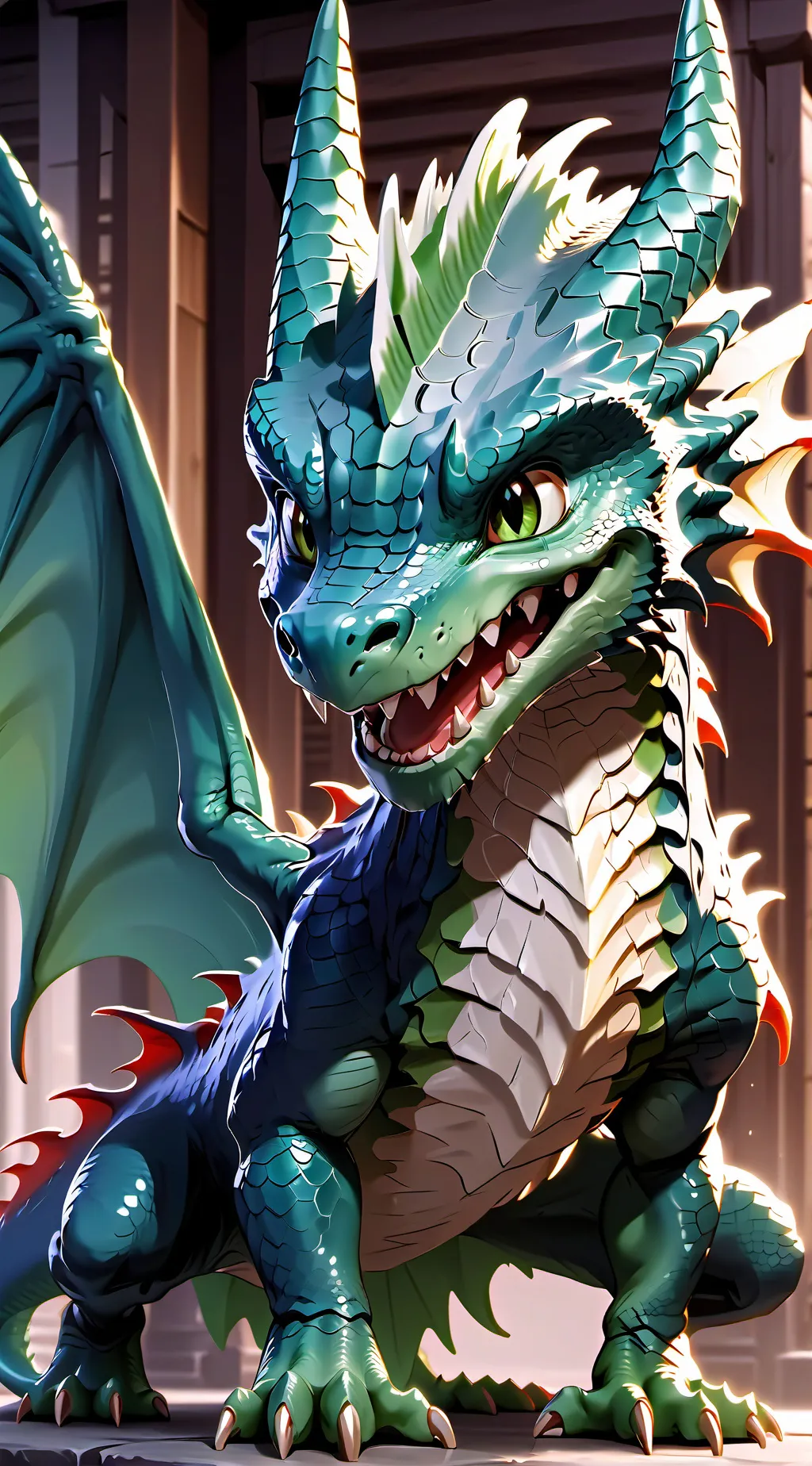 ai character: Mha xwings of fire background