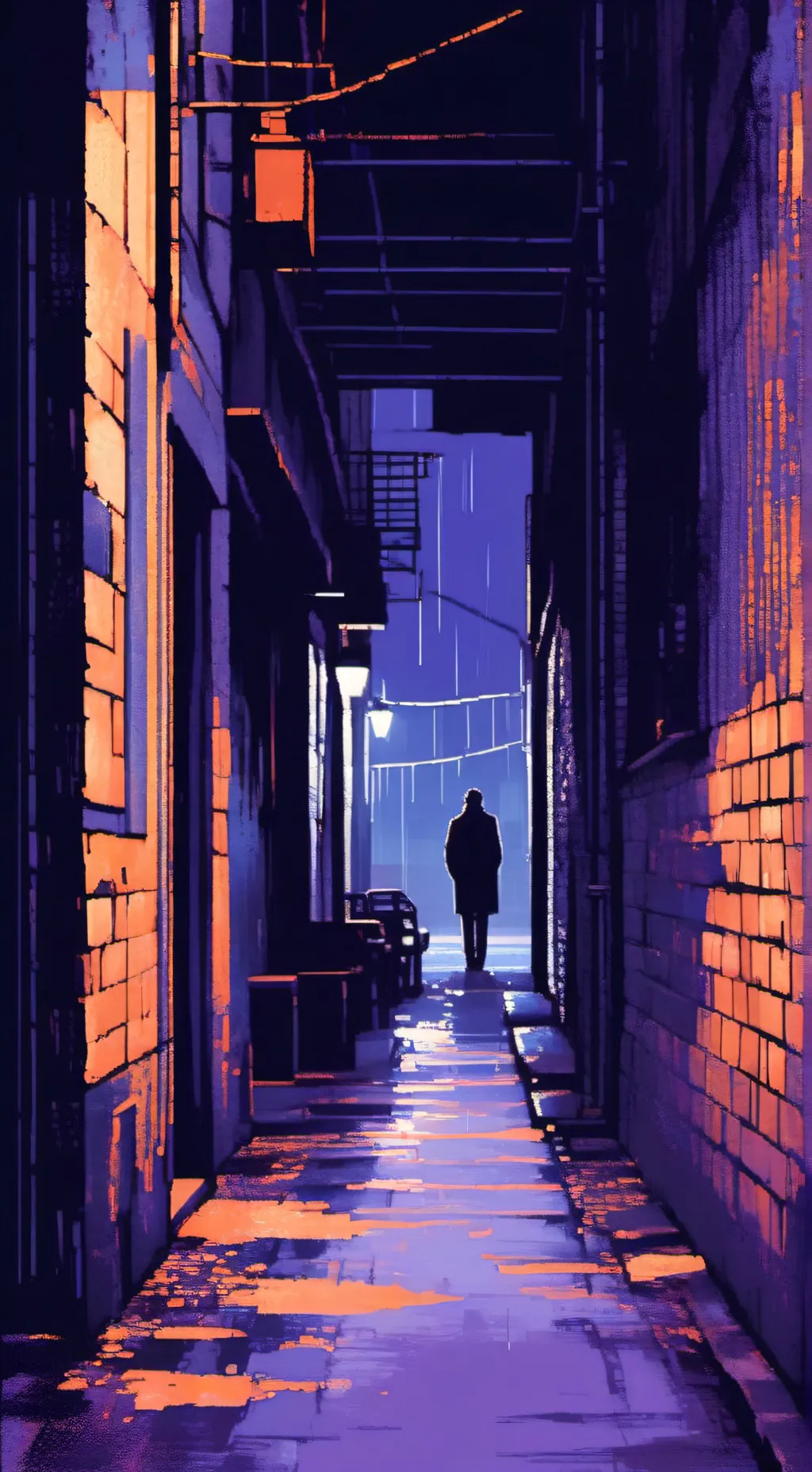 ai character: Live Well End Well background