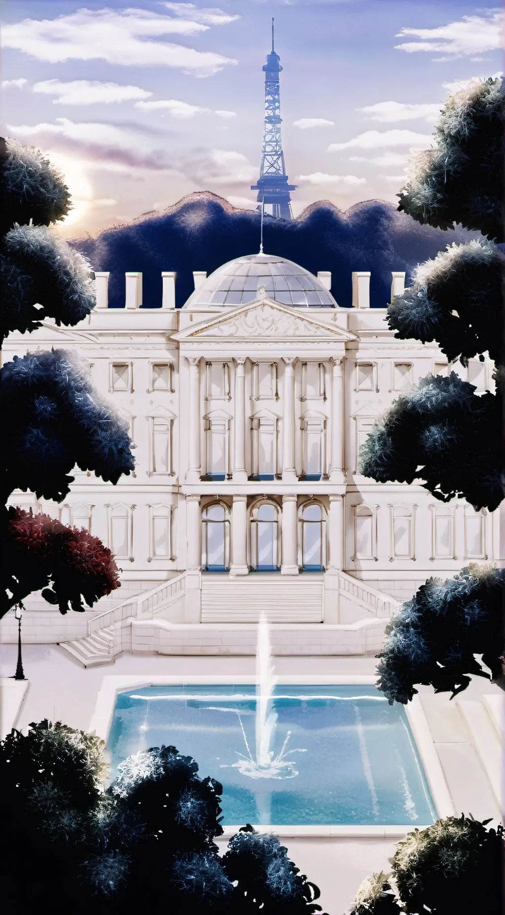 ai character: French president  background