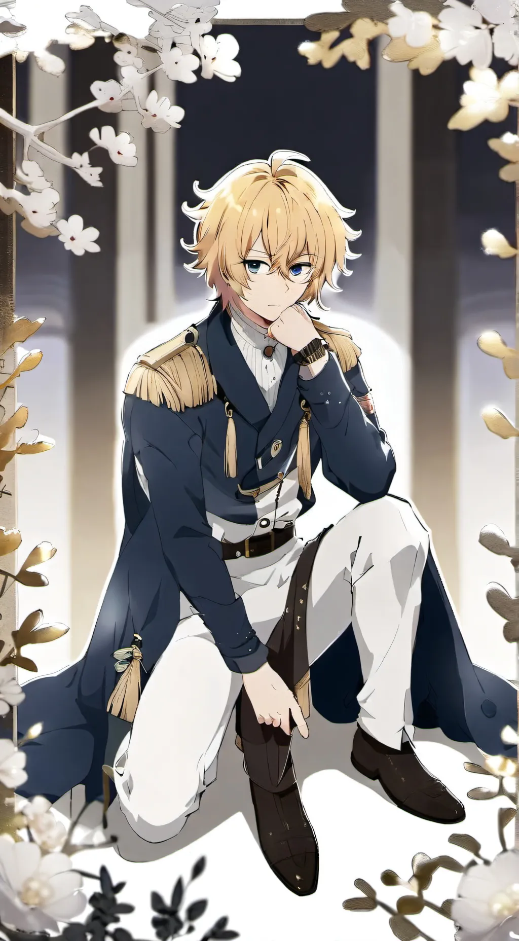 ai character: mikayuu background