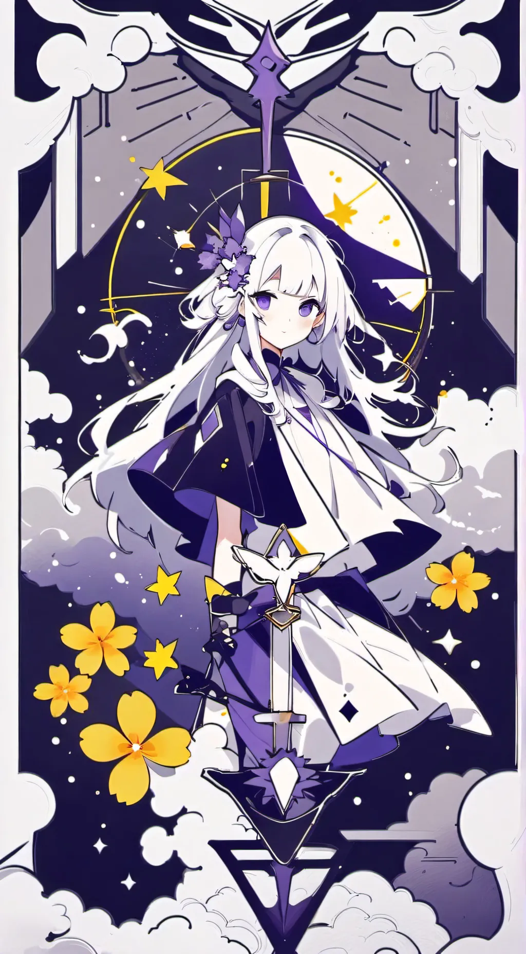 ai character: Princess hana background