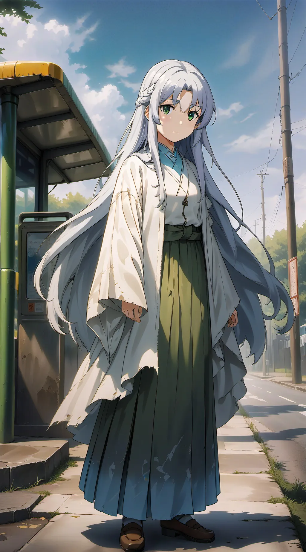 ai character: Nao Yukinari  background