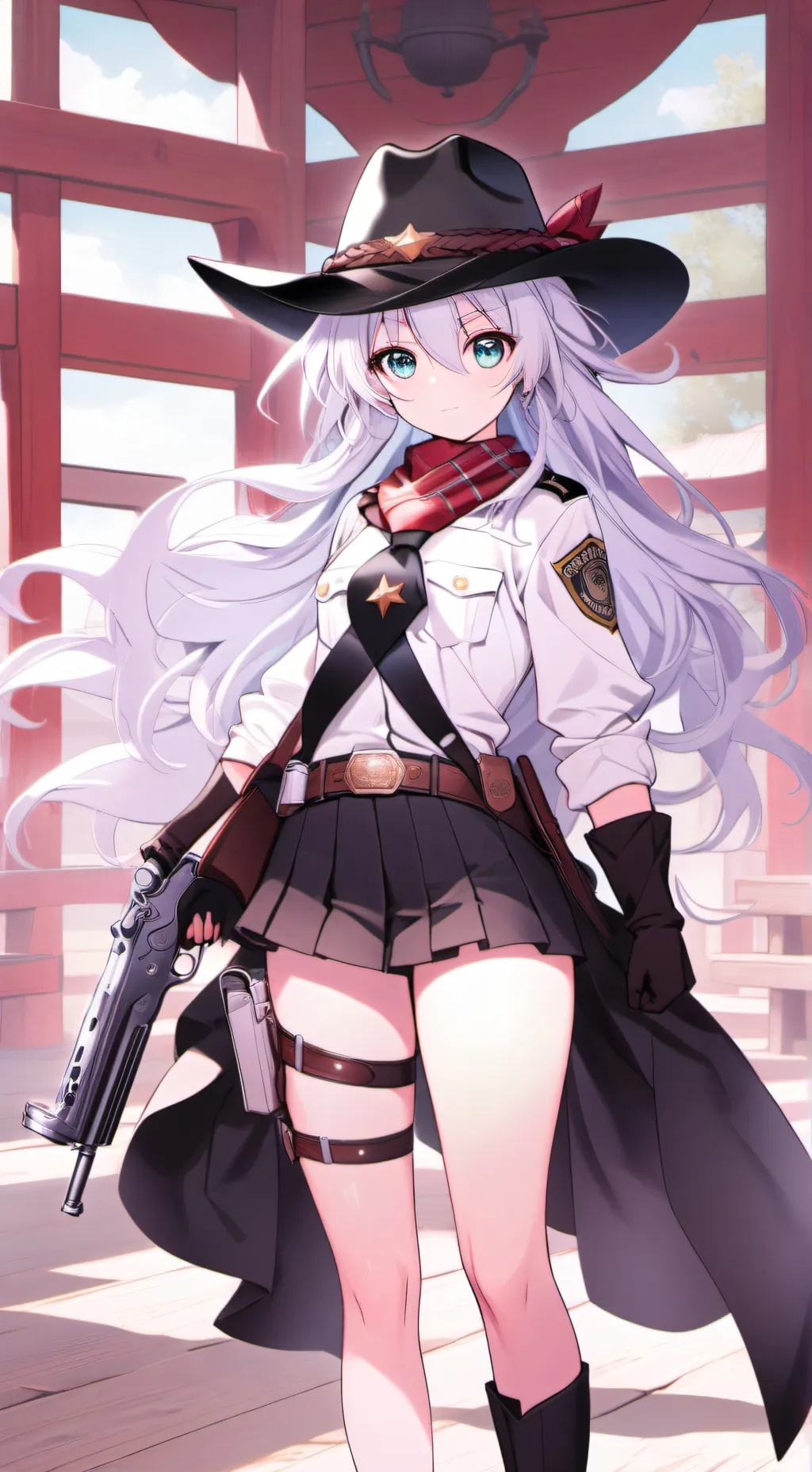 ai character: Anica background