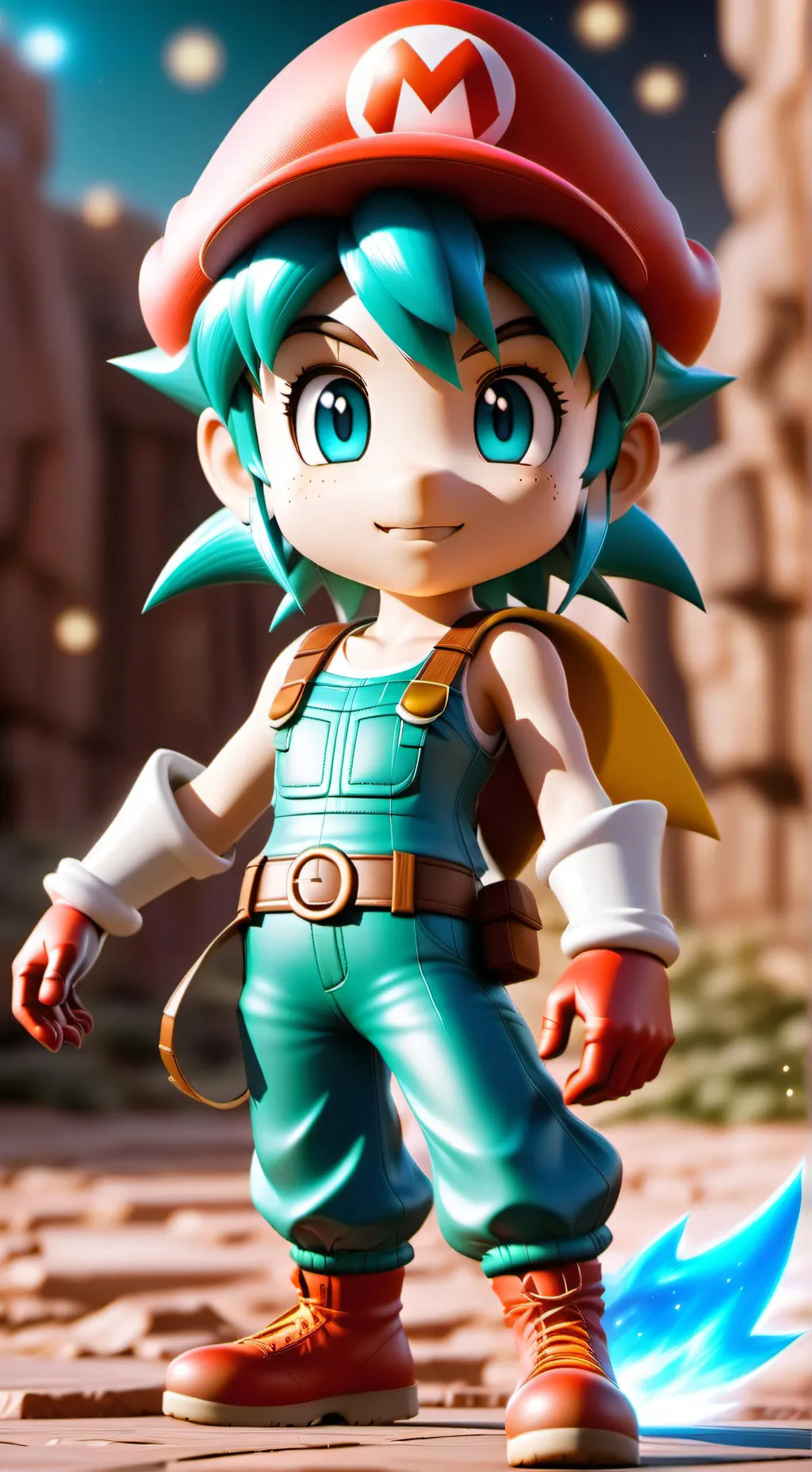 ai character: Mikoniku background