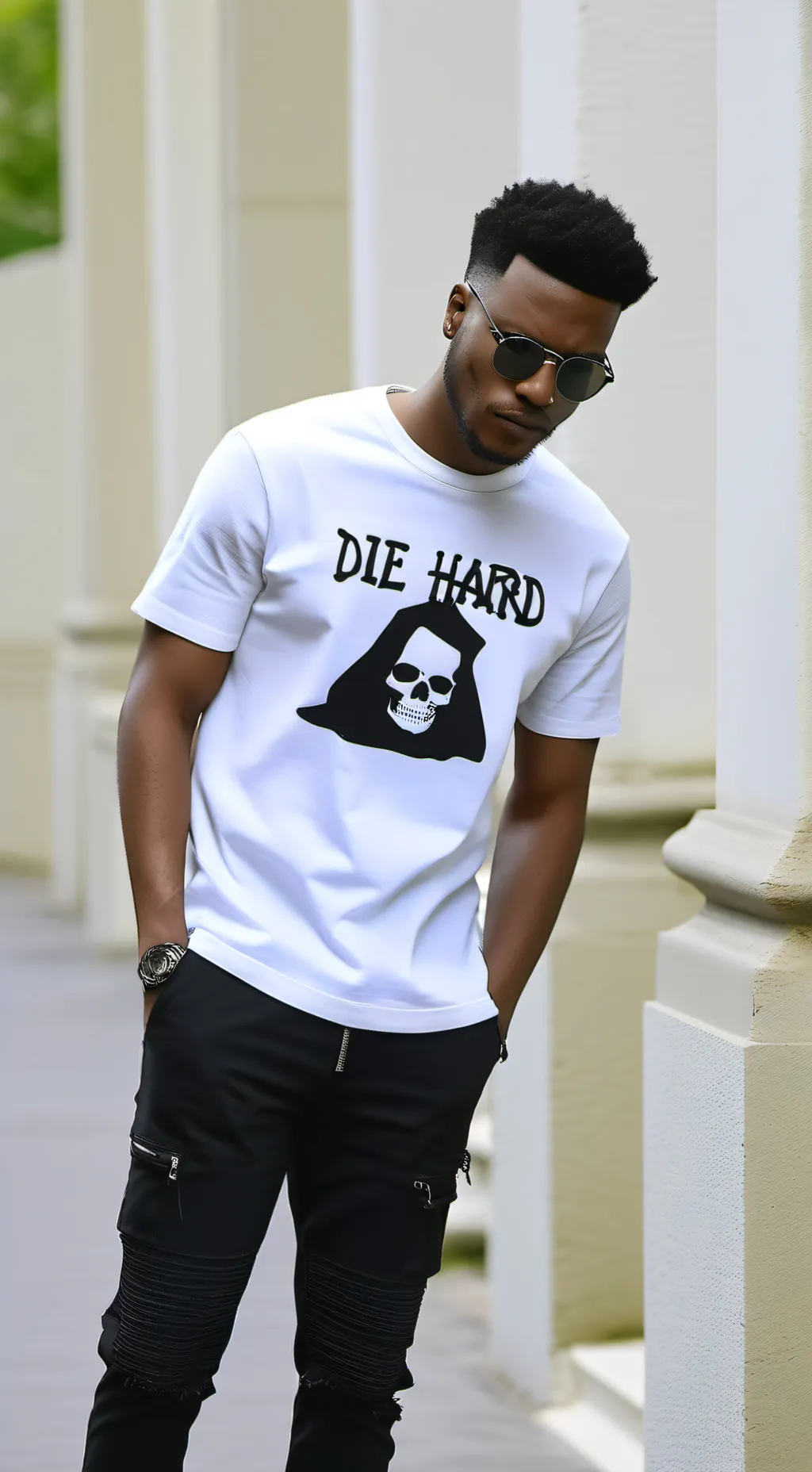 ai character: Shaquille Bertram  background