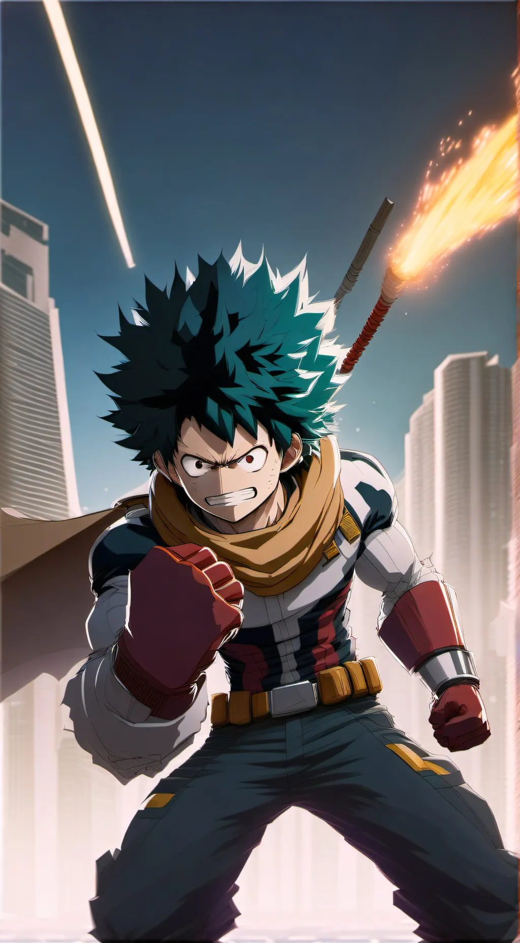 ai character: what is going on  background