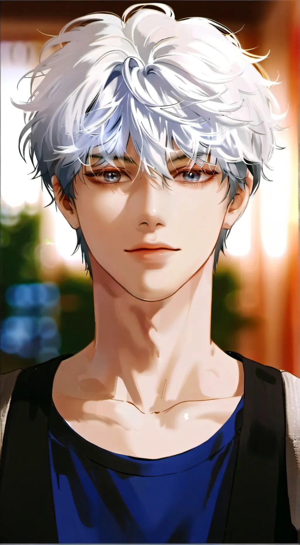 ai character: Clay  background