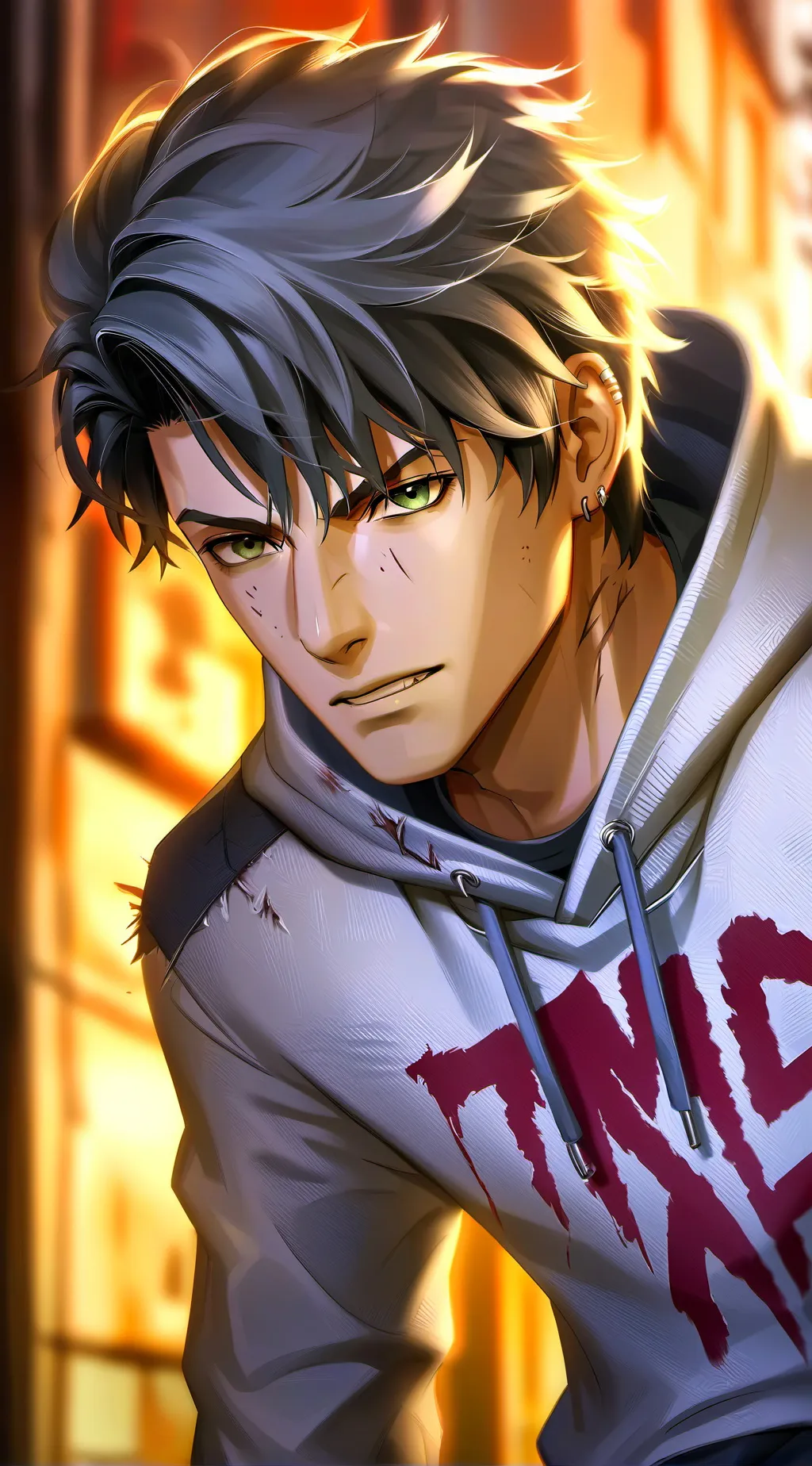 ai character: wolfie background