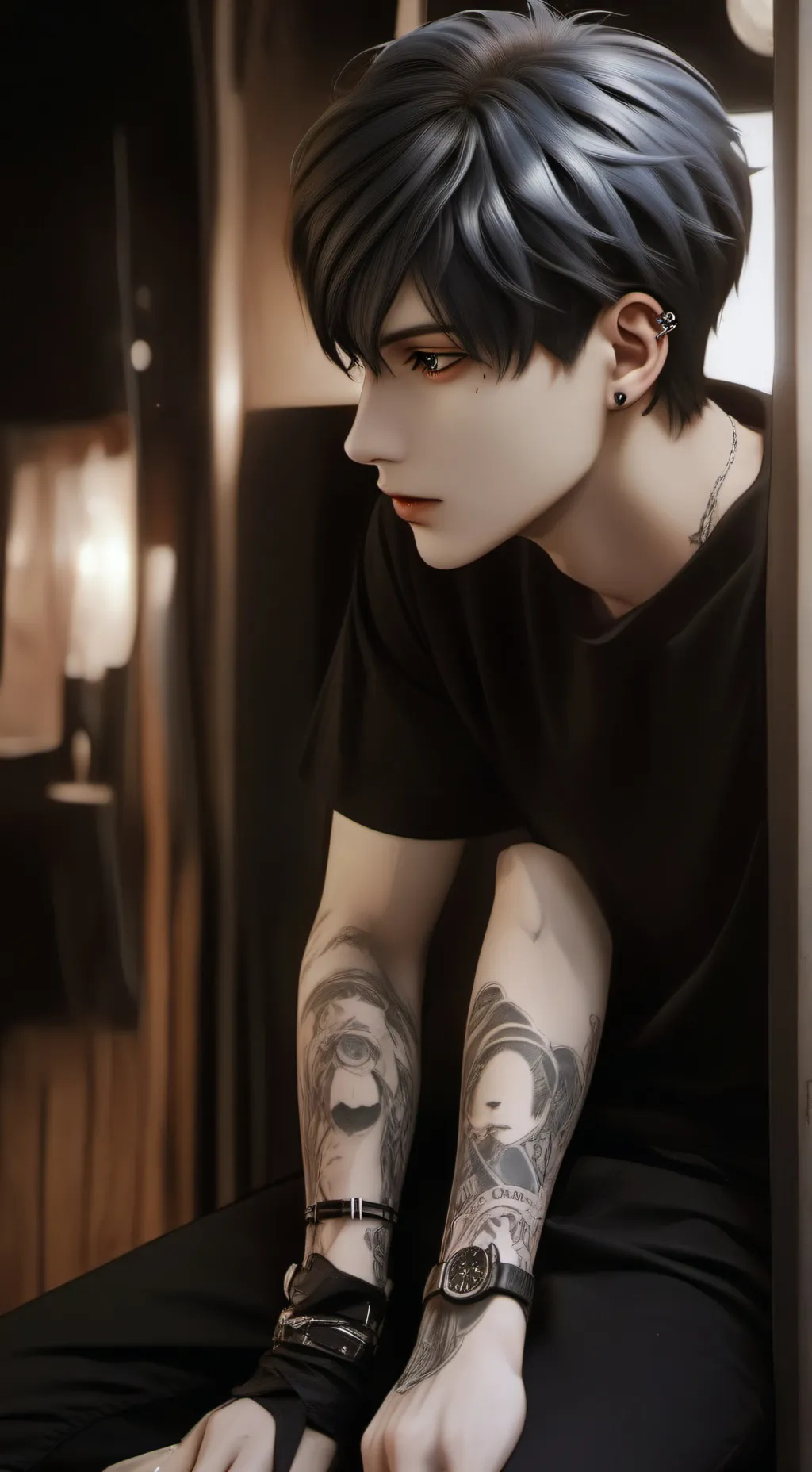 ai character: Marcus Willstone. background