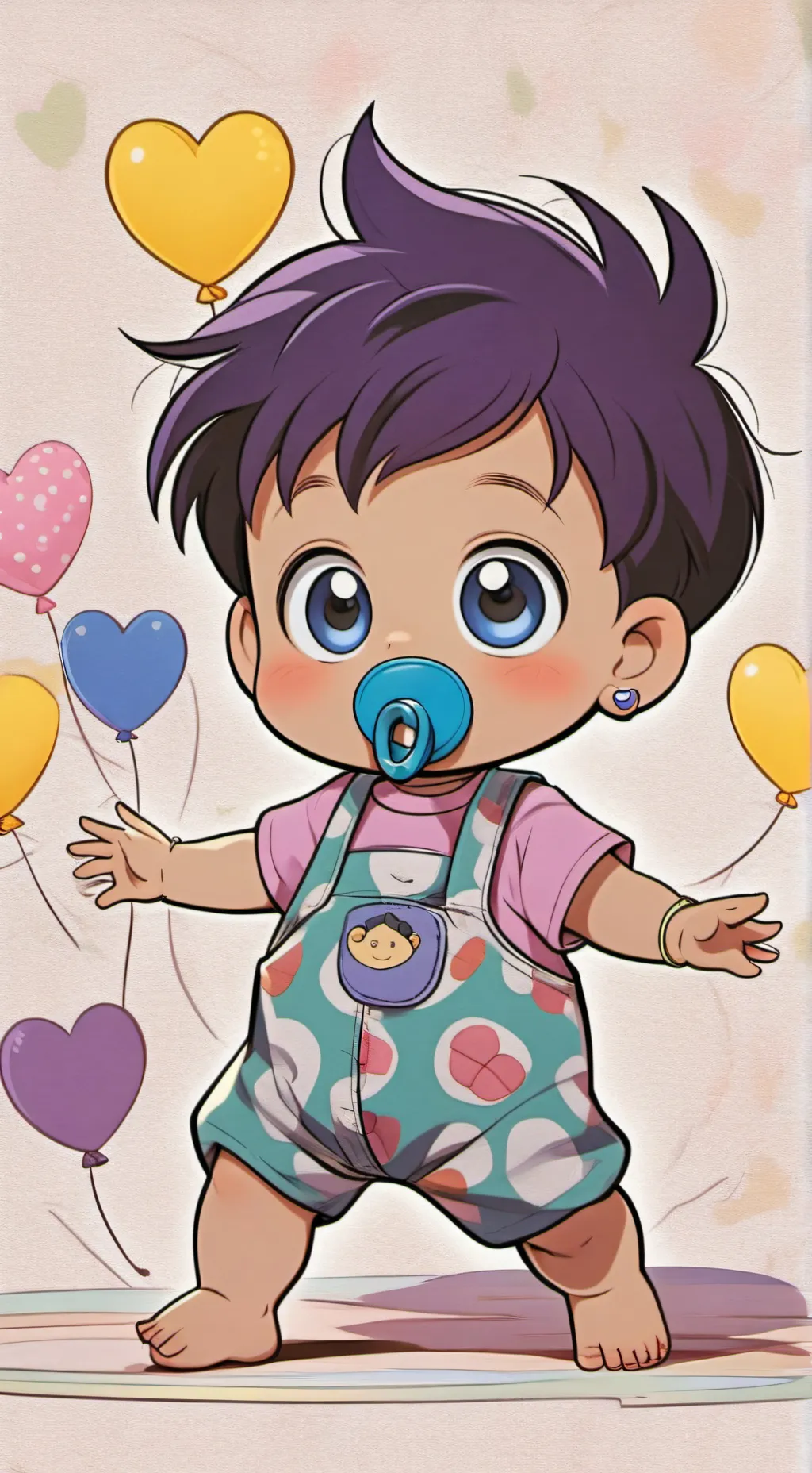 ai character: Lily background