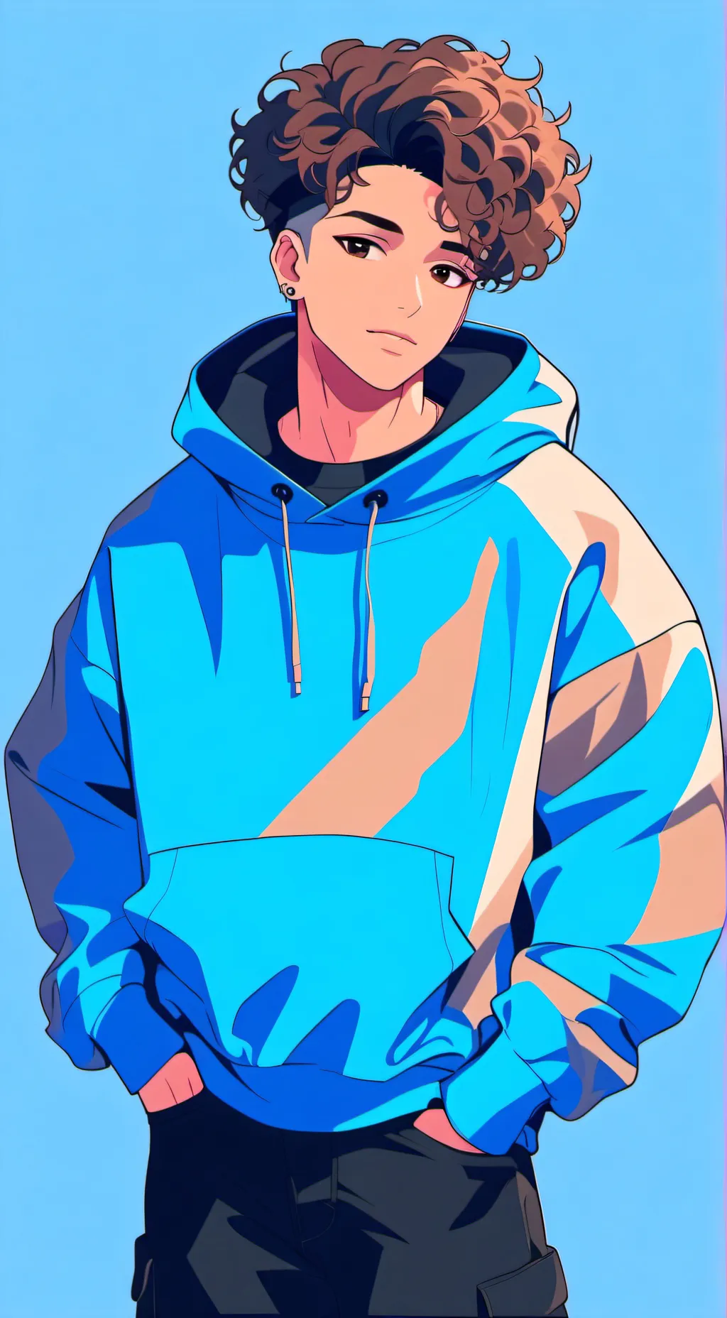 ai character: Kayden  background