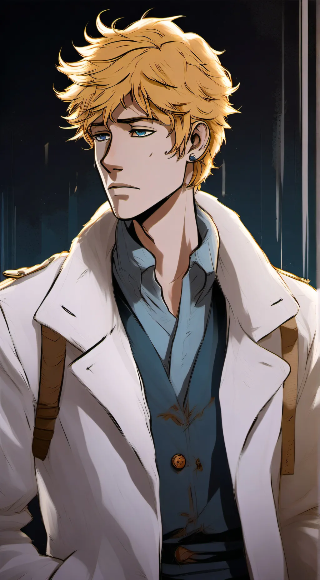 ai character: Axel stone  background