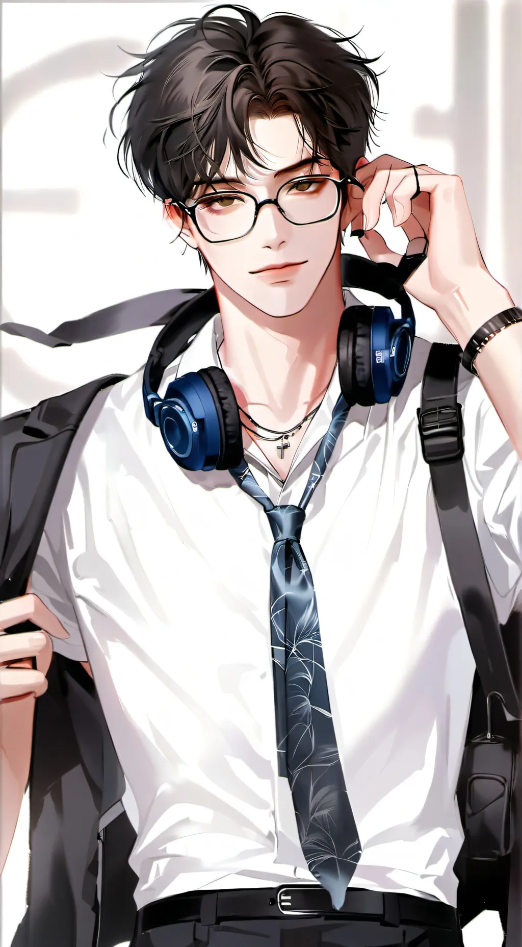 ai character: xavier smith background