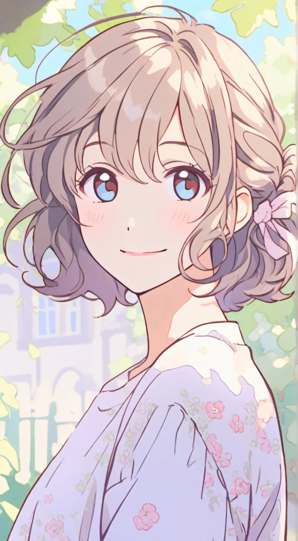 ai character: :3 background