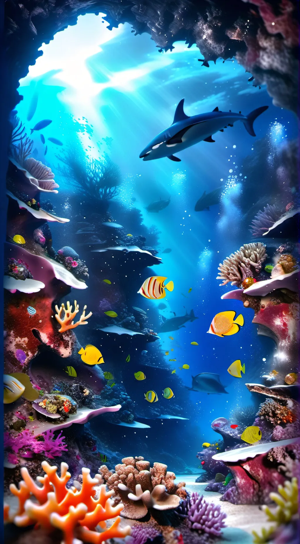 ai character: SAB siren AU background