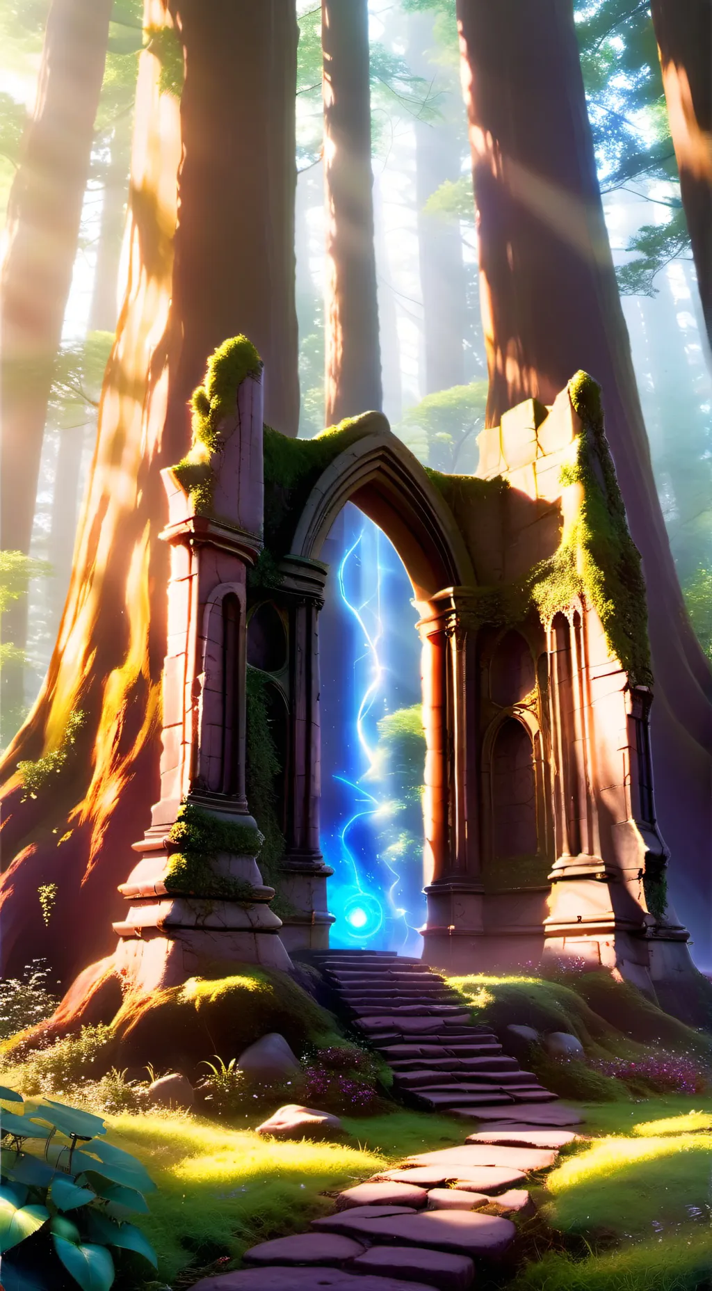 ai character: Mirum oraclum background