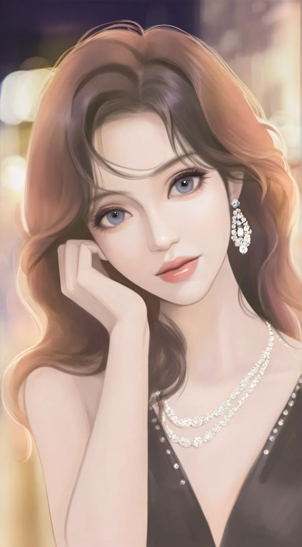 ai character: La tua fidanzata  background