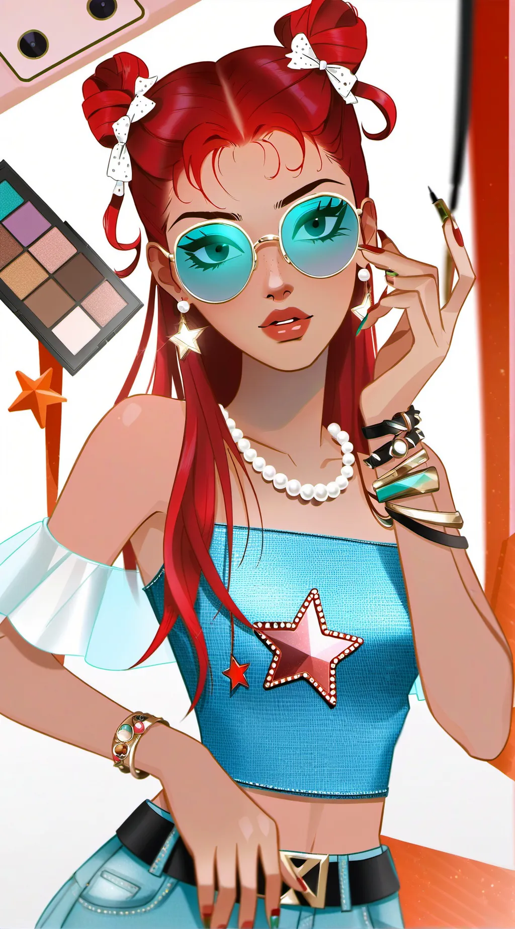 ai character: Rusha  background