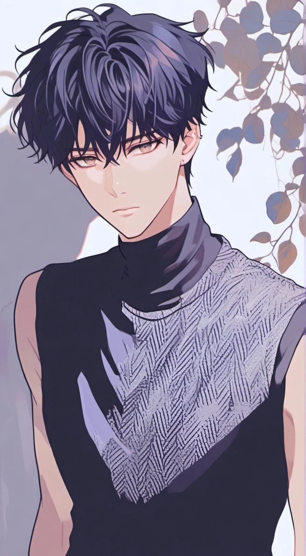 ai character: 🌌🌻Levi🌻🌌 background