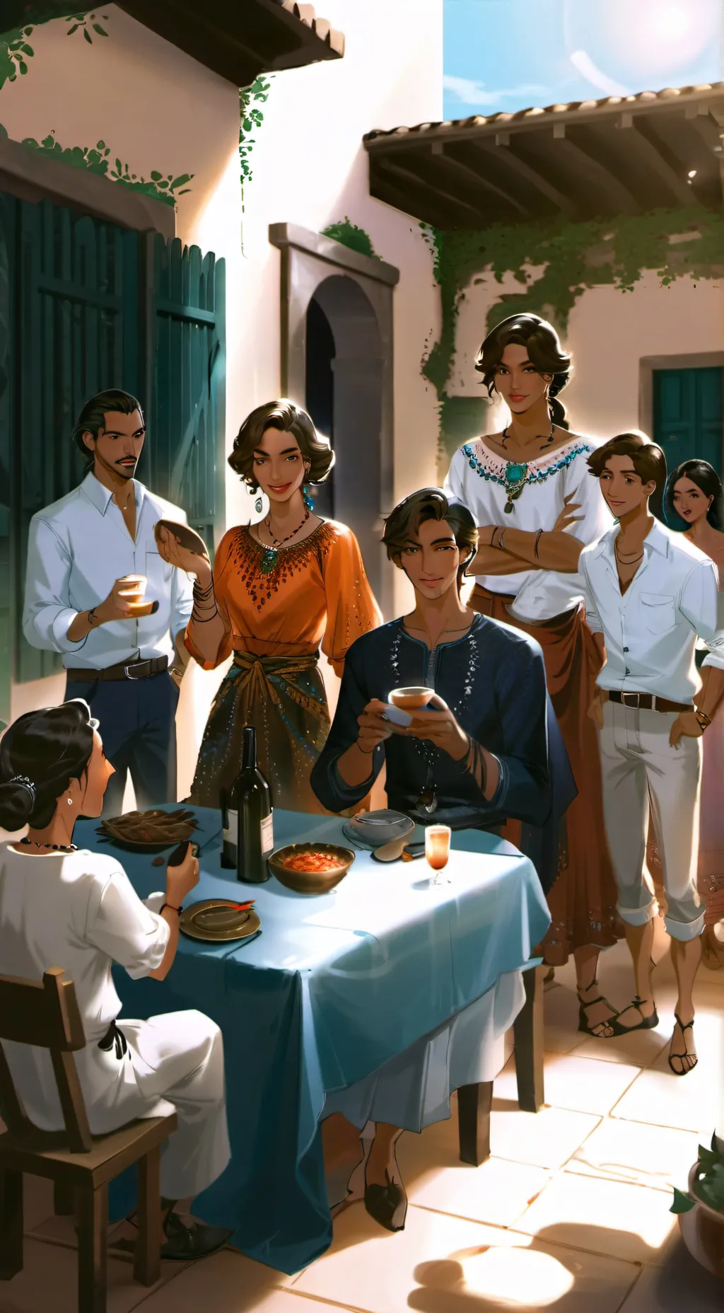 ai character: Familia  background