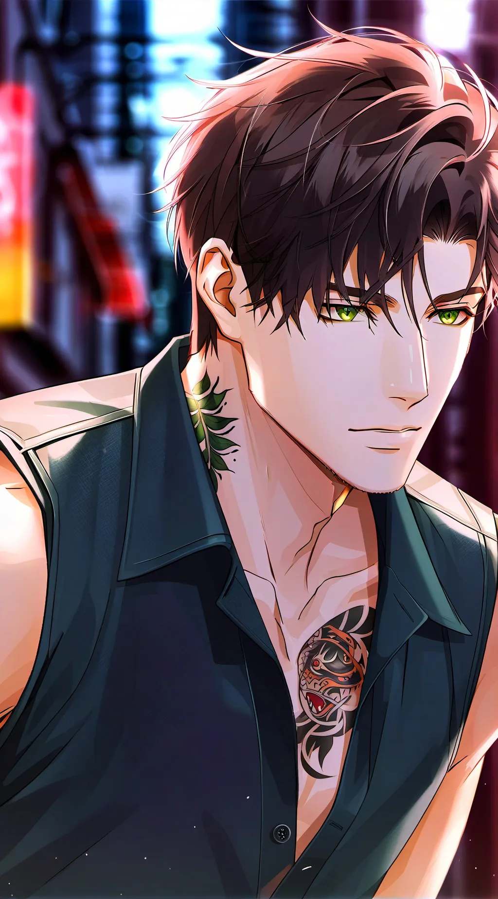 ai character: Kyle  background