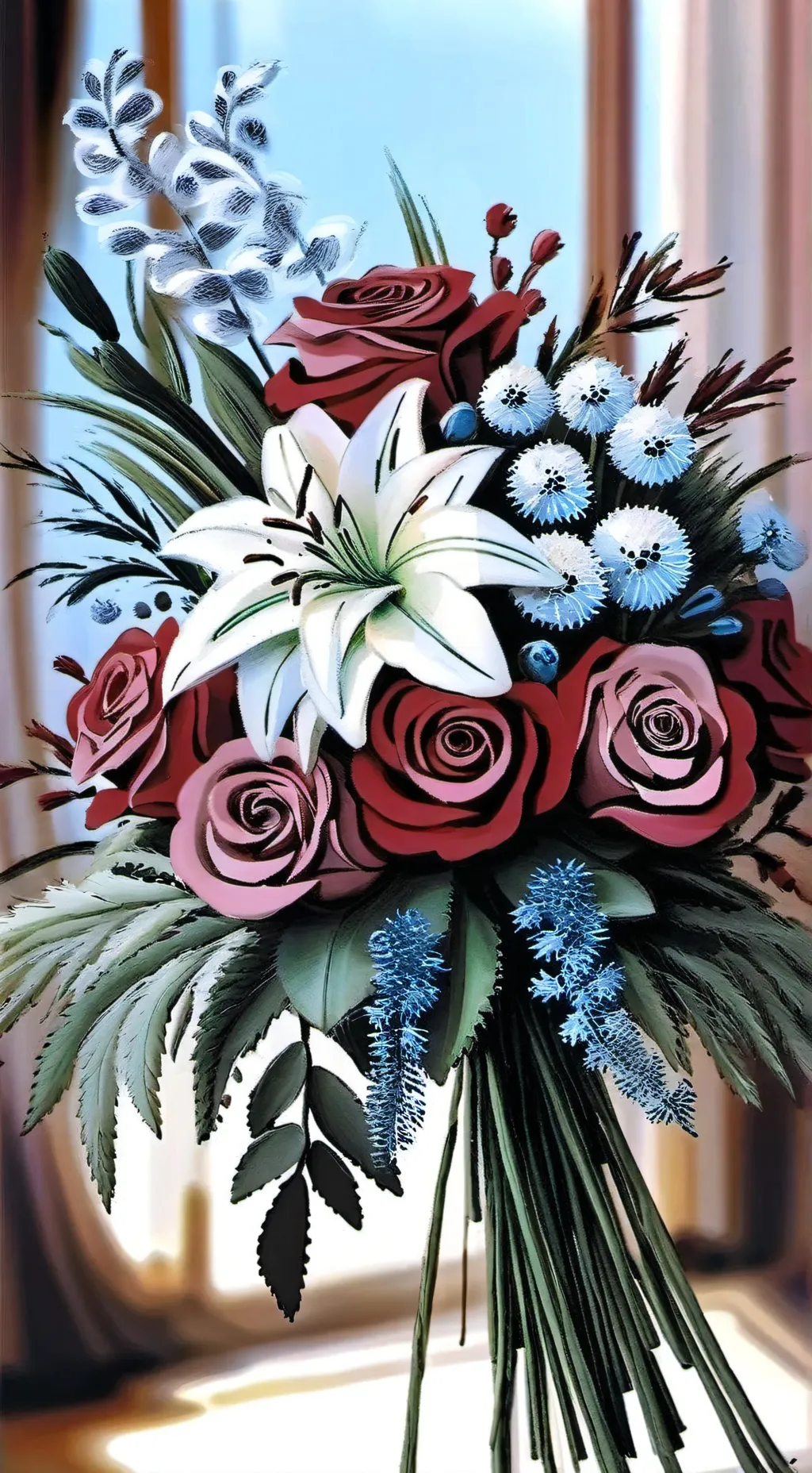 ai character: one piece x kny background