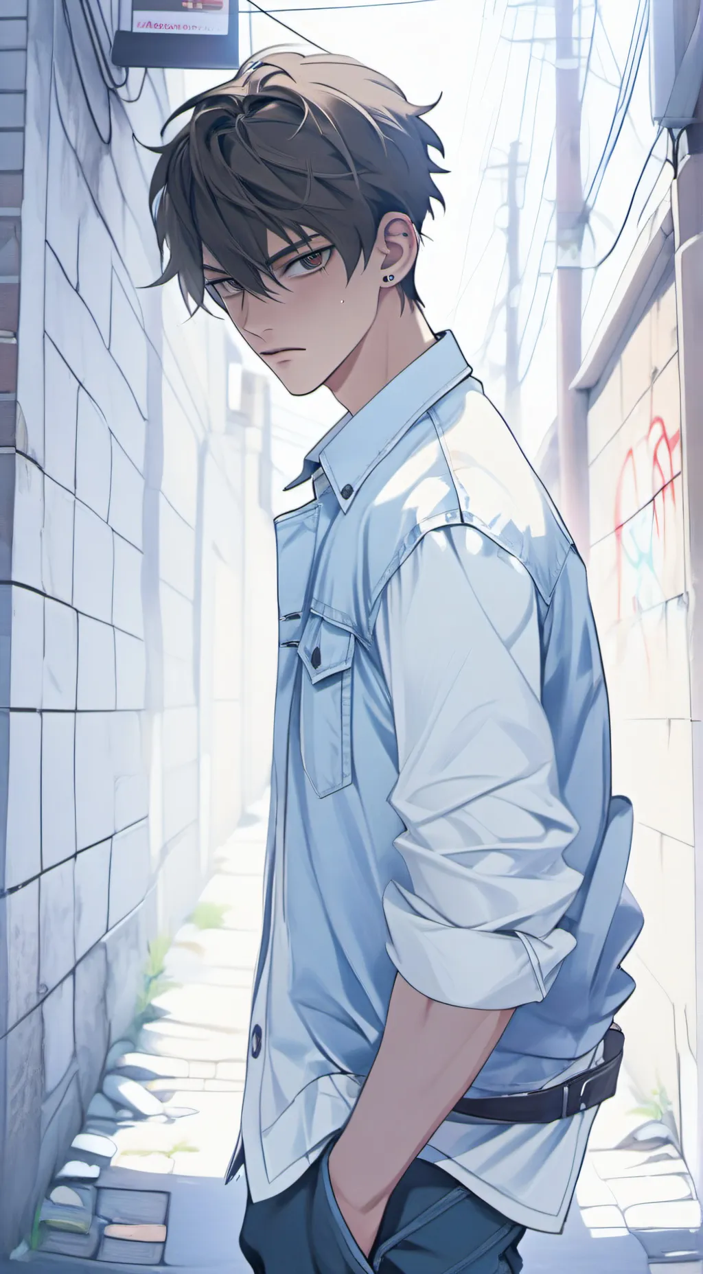 ai character:  bullo  background