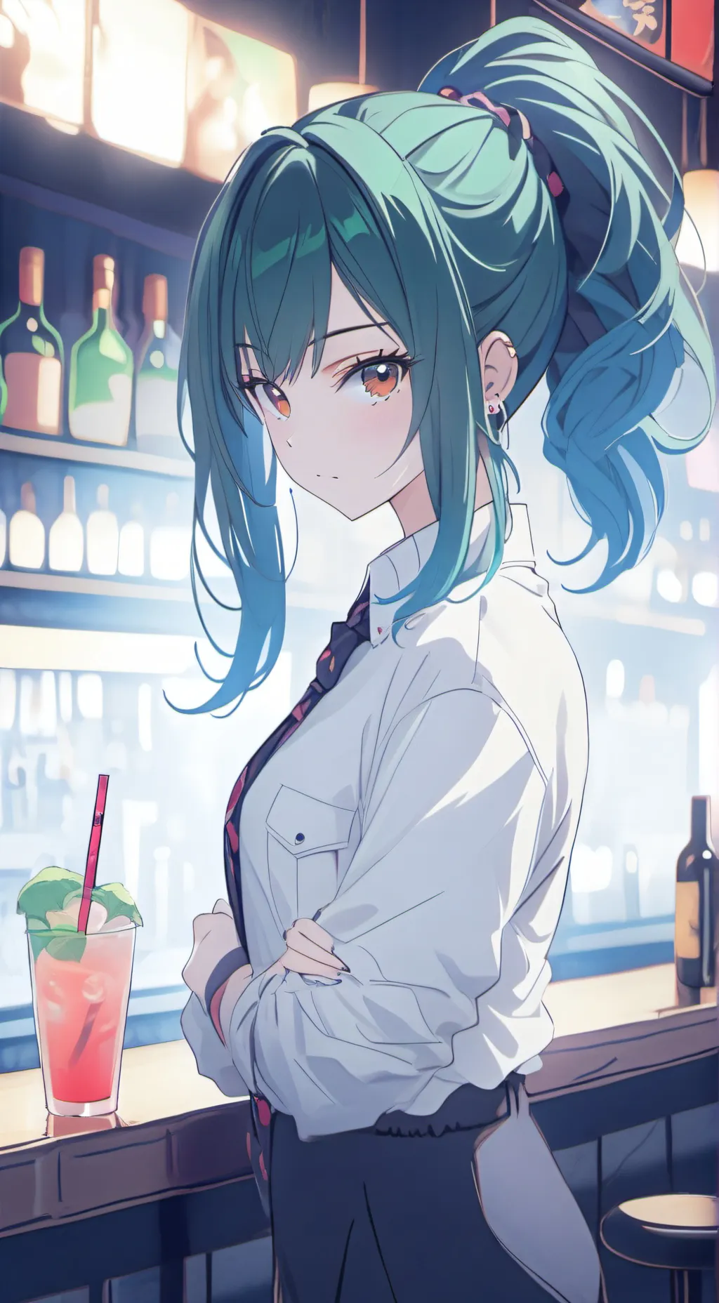 ai character: Jane Watson  background