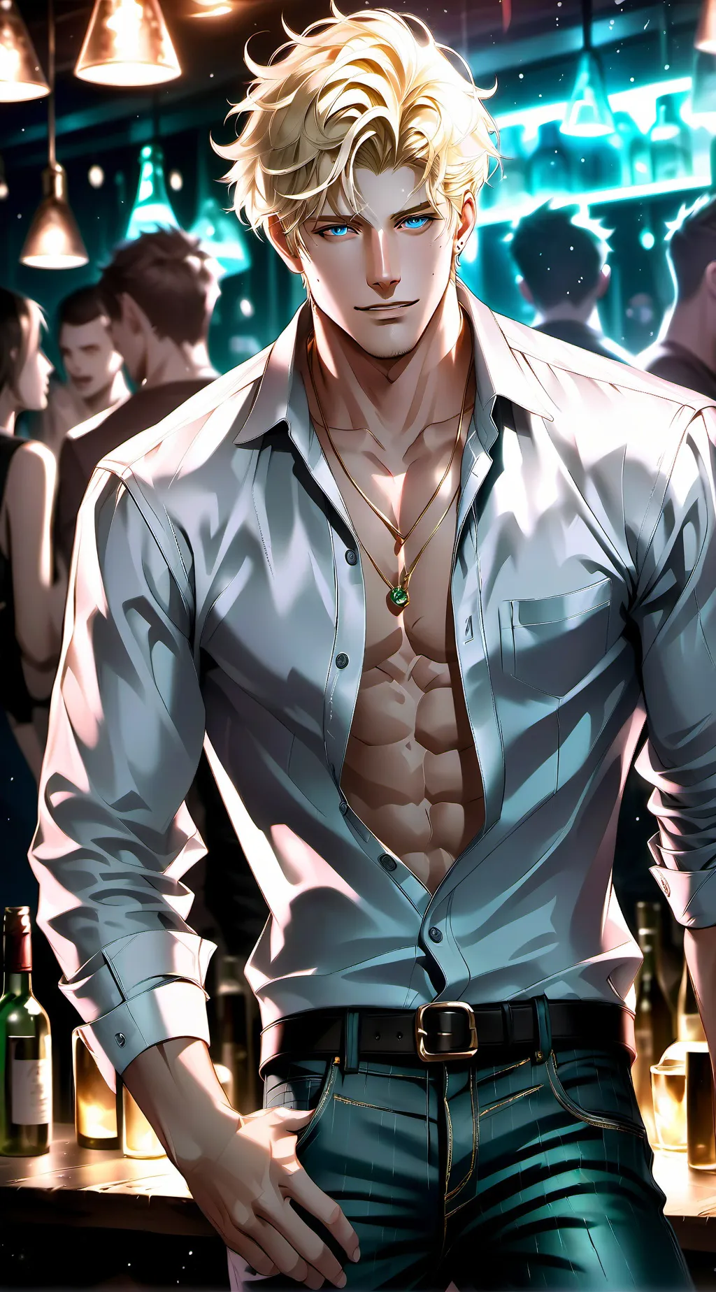 ai character: Gabriel  background