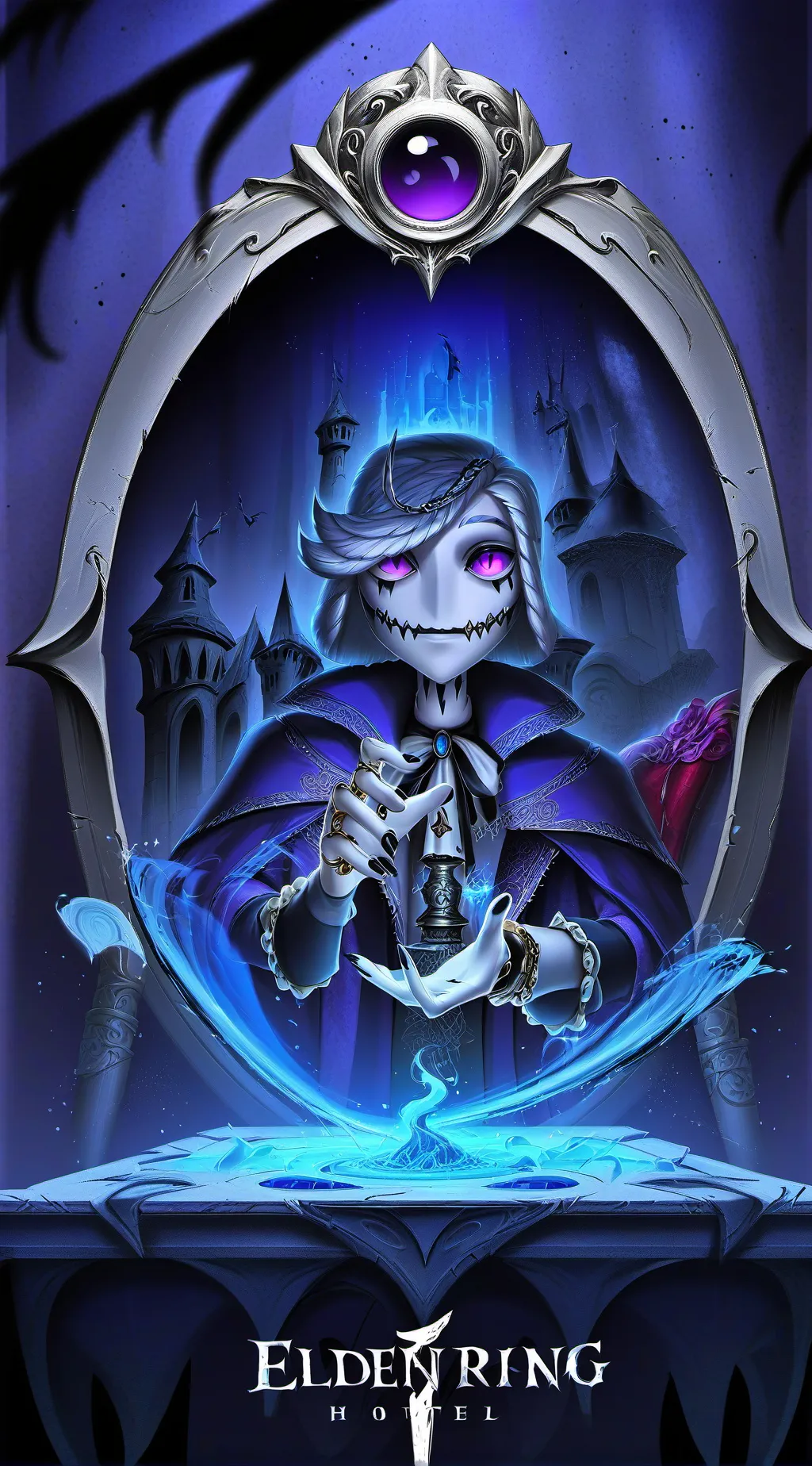 ai character: Hazbin Hotel background