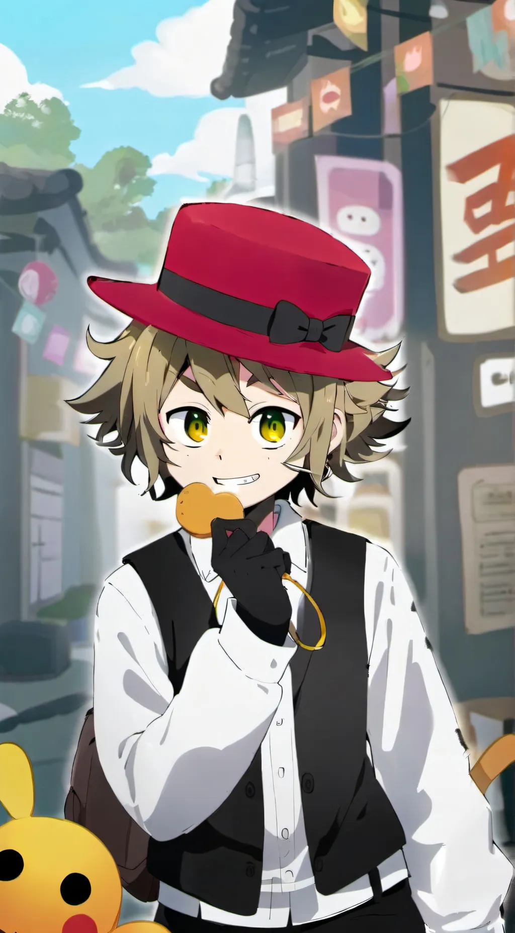 ai character: kaideb( again) background