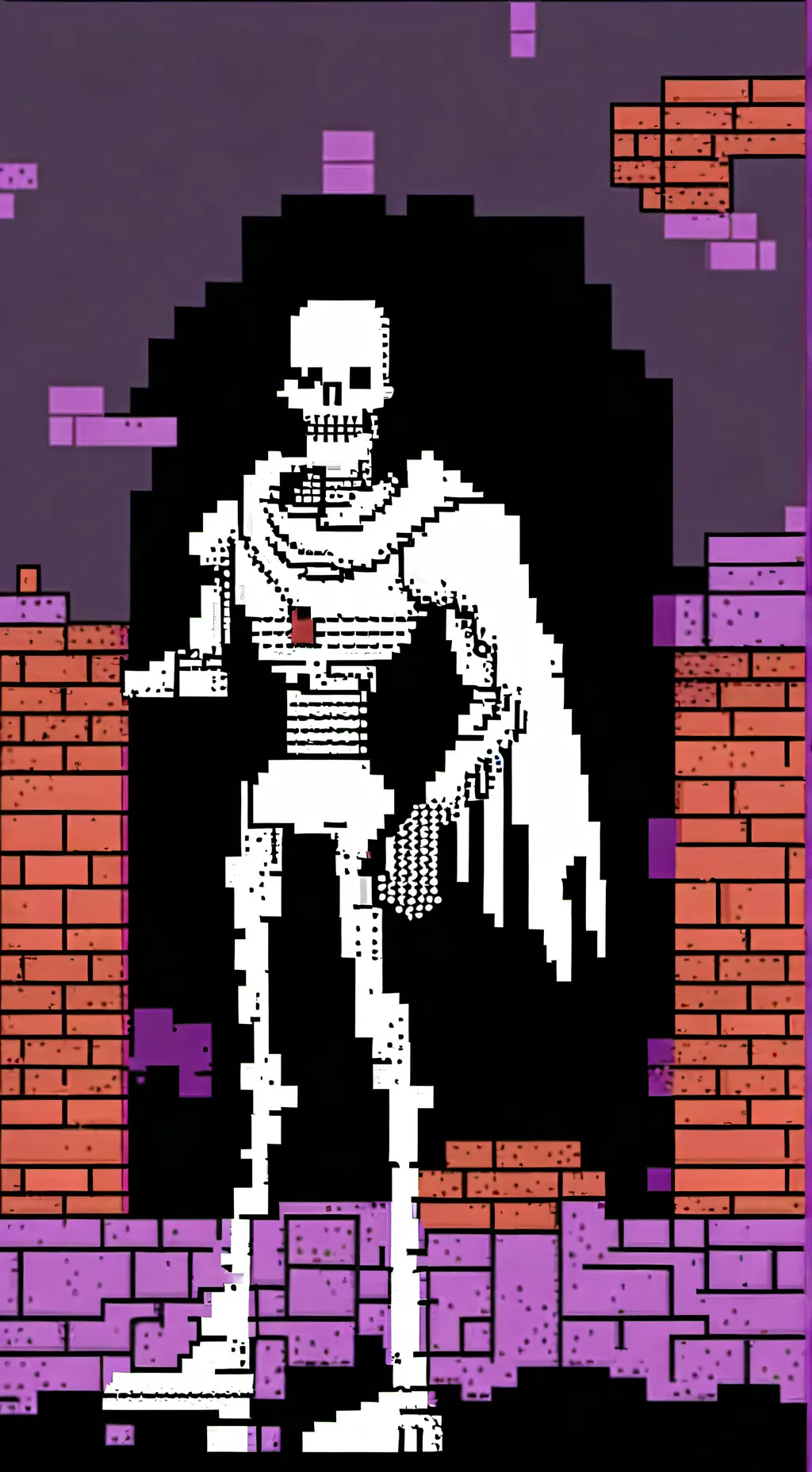 ai character: AI gen papyrus background